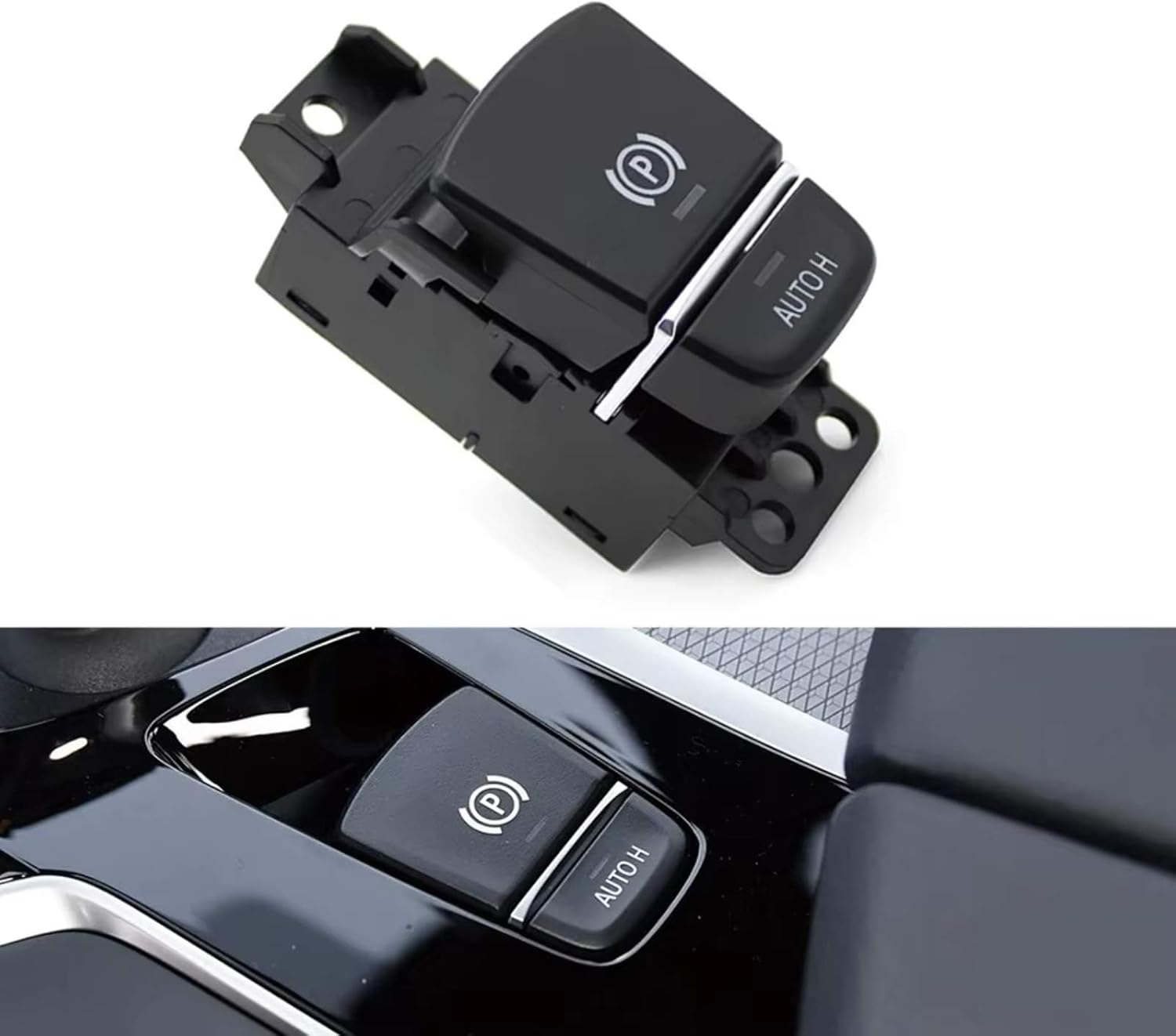Car Accessories Compatible with for X4 G02 F98 2019 2020 2021 61316842027 Car Electronic Handbrake Parking Brake Auto Button Switch Replacement