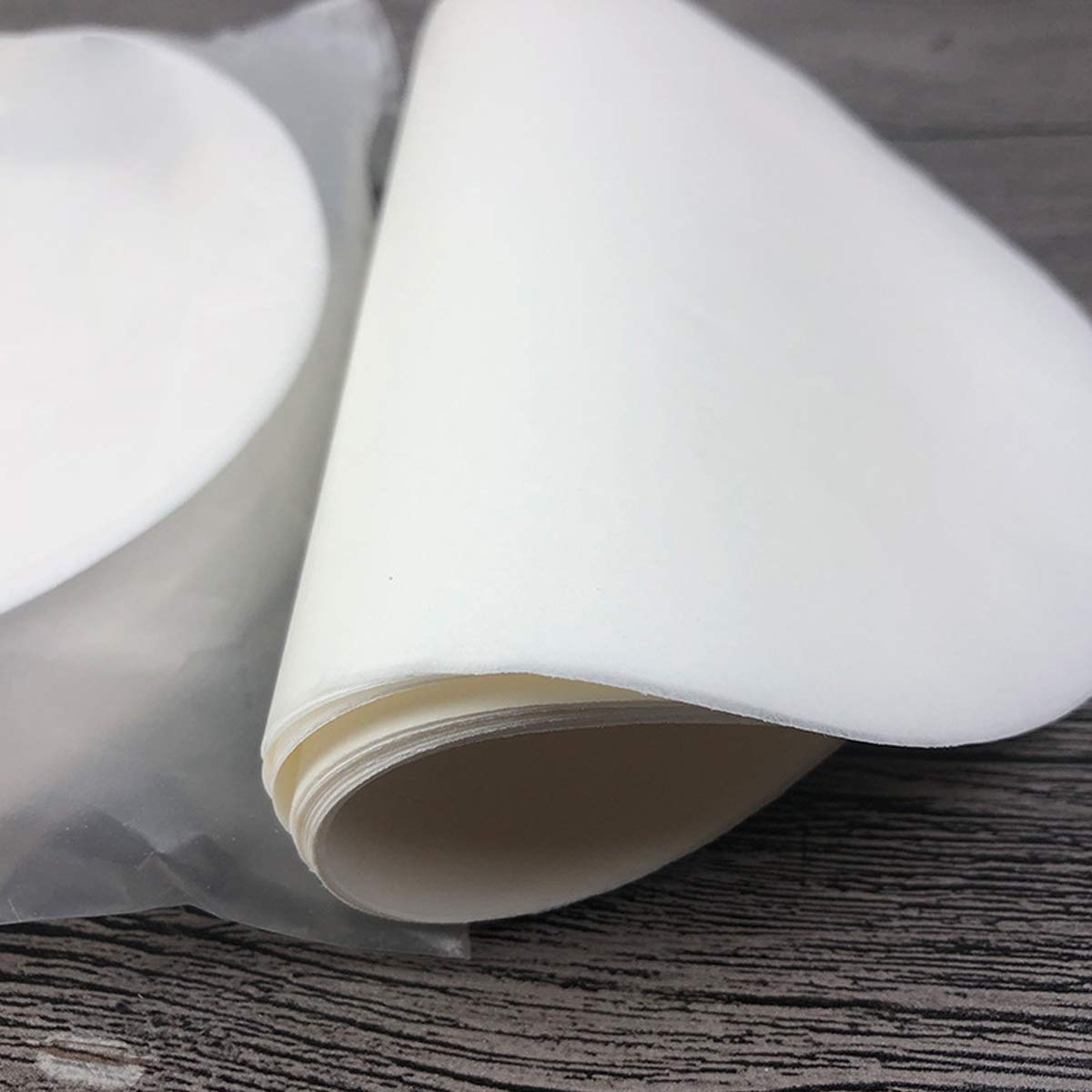 Carta Da Hamburger Rotonda - 500 Fogli Antiadenti, Perfetti Per Patty, Freezer E Grill