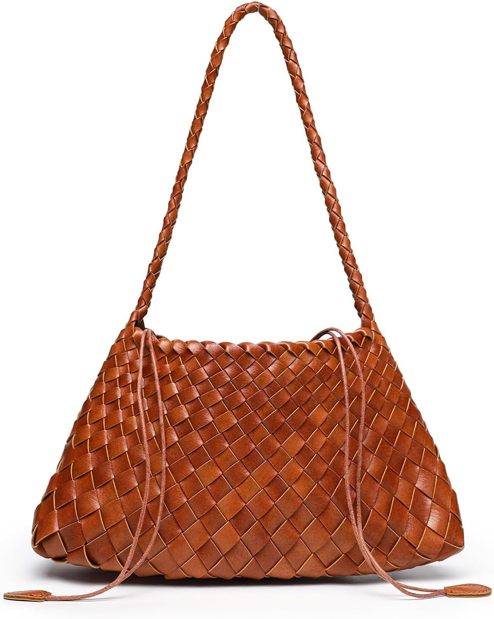 Woven Leather Dumpling Bag Dinner Handbag For Women Purse Hobo Bag Crossbody Shoulder Clutch Evening Wedding Box Bags