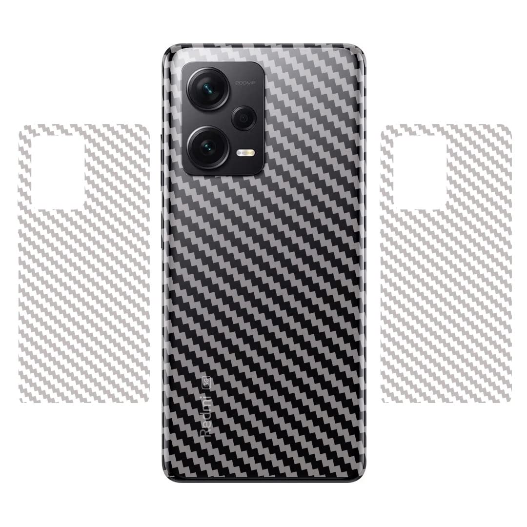 Berries™ (Pack of 2) Back Lamination Skin Compatible for REDMI Note 12 PRO 5G || 3D Carbon Fiber Ultra-Thin Protective Film (Transparent) with Easy Installation KIT (B0BS6KV32S) Amazon Price History, Amazon Price Tracker