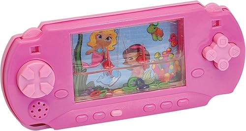 Wild Republic Juegos de agua de sirena, juguetes sensoriales, regalos para niños, juguetes de mano, suministros de fiesta de sirena, 6 pulgadas, rosa