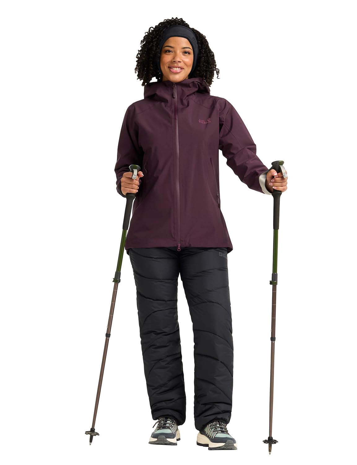Jack Wolfskin Vertigo opaska na czoło, czarna, rozmiar uniwersalny