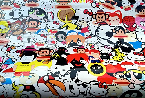 Stickerbomb Oops JDM Auto Pellicola 152 cm x 100