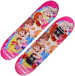 Skate Semi Profissional Montado Completo Modelos, Montado Skate Infantil Semi Profissional Juvenil Radical Skateboard Criança Shape com Lixa - Arte de Rua