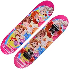 Skate Semi Profissional Montado Completo Modelos, Montado Skate Infantil Semi Profissional Juvenil Radical Skateboard Criança Shape com Lixa - Arte de Rua