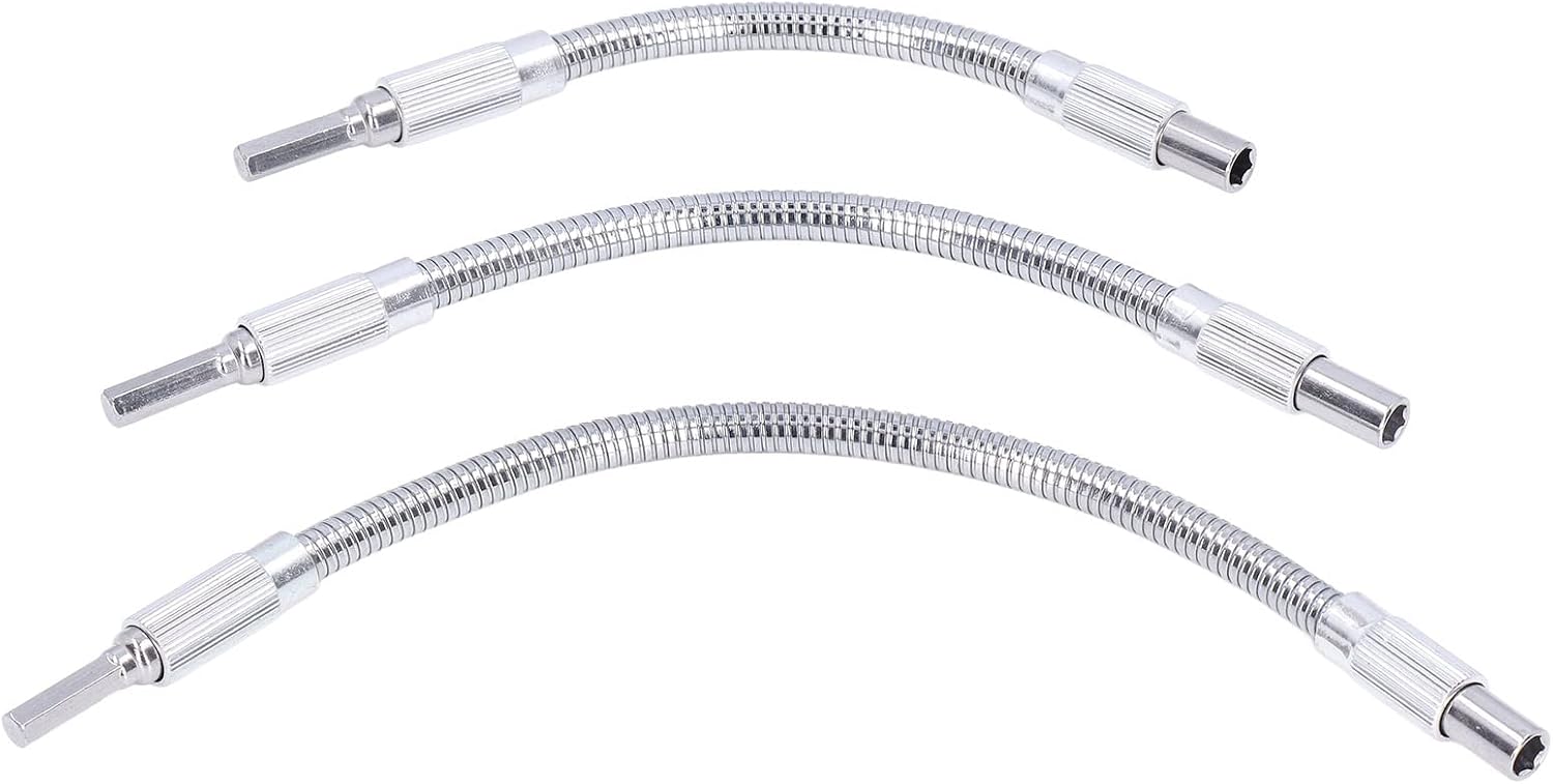 Flexible Shaft Extension 3pcs Set, 250mm to 300mm Length