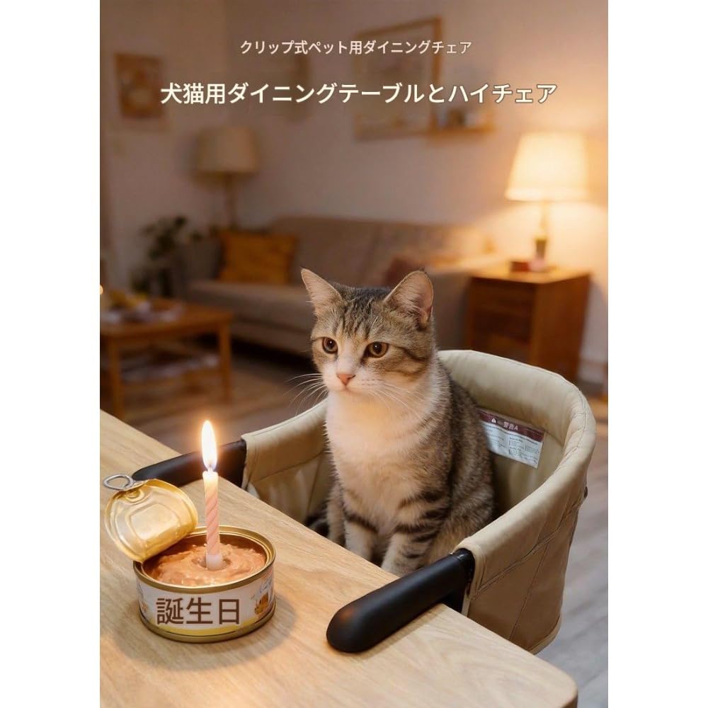 Amazon | Fiauvx ペットチェア テーブル取り付け 犬猫兼用 ペット用 Amazon | Fiauvx ペットチェア テーブル取り付け 犬猫兼用 ペット用
