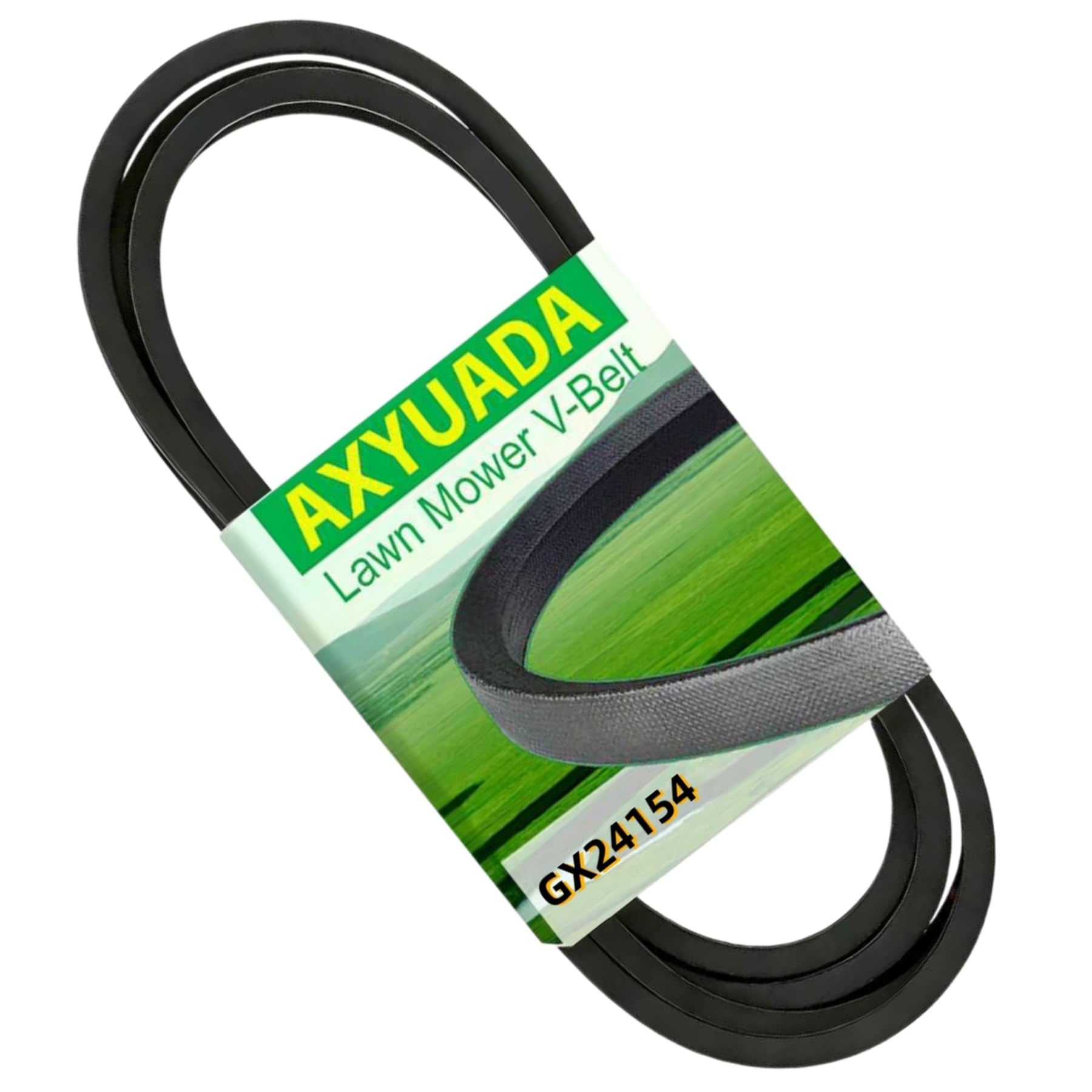 GX24154 - Correa de transmisión para cortacésped (1/5.1 cm x 248.9 cm) para modelos John Derre | Compatible con D105, E100, X105, X106 y 120, 140, 300, 314, 316, 317, 318, 322, 330, 332, 338, 420, 430.