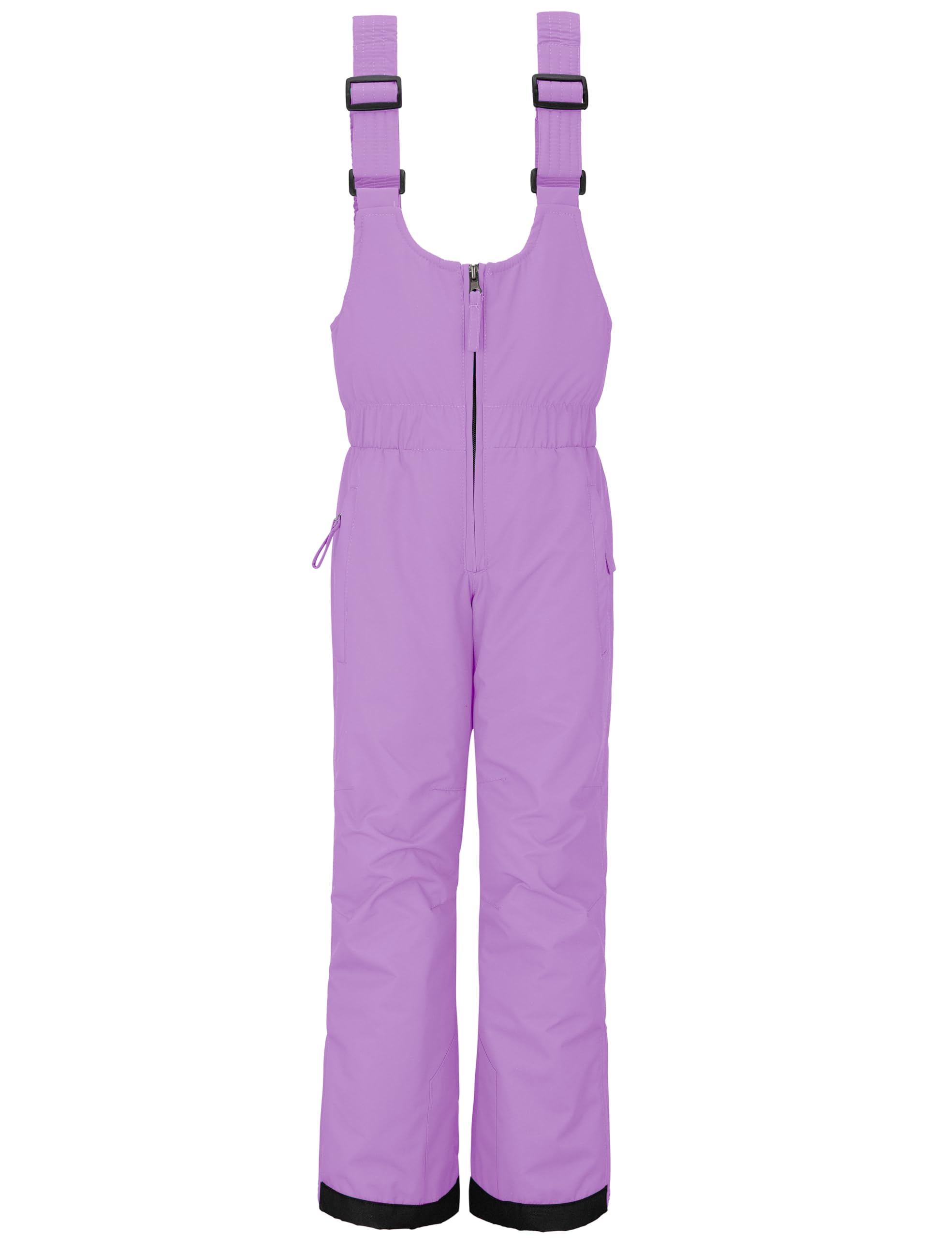 wantdo kids girl's waterproof ski bibs warm snow winter pants winter warm pants insulated