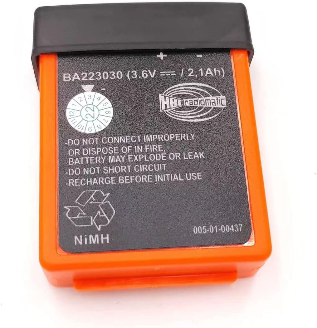 3.6V 2.1Ah BA223030 HBC Remote Control Battery for Crane Remote Control