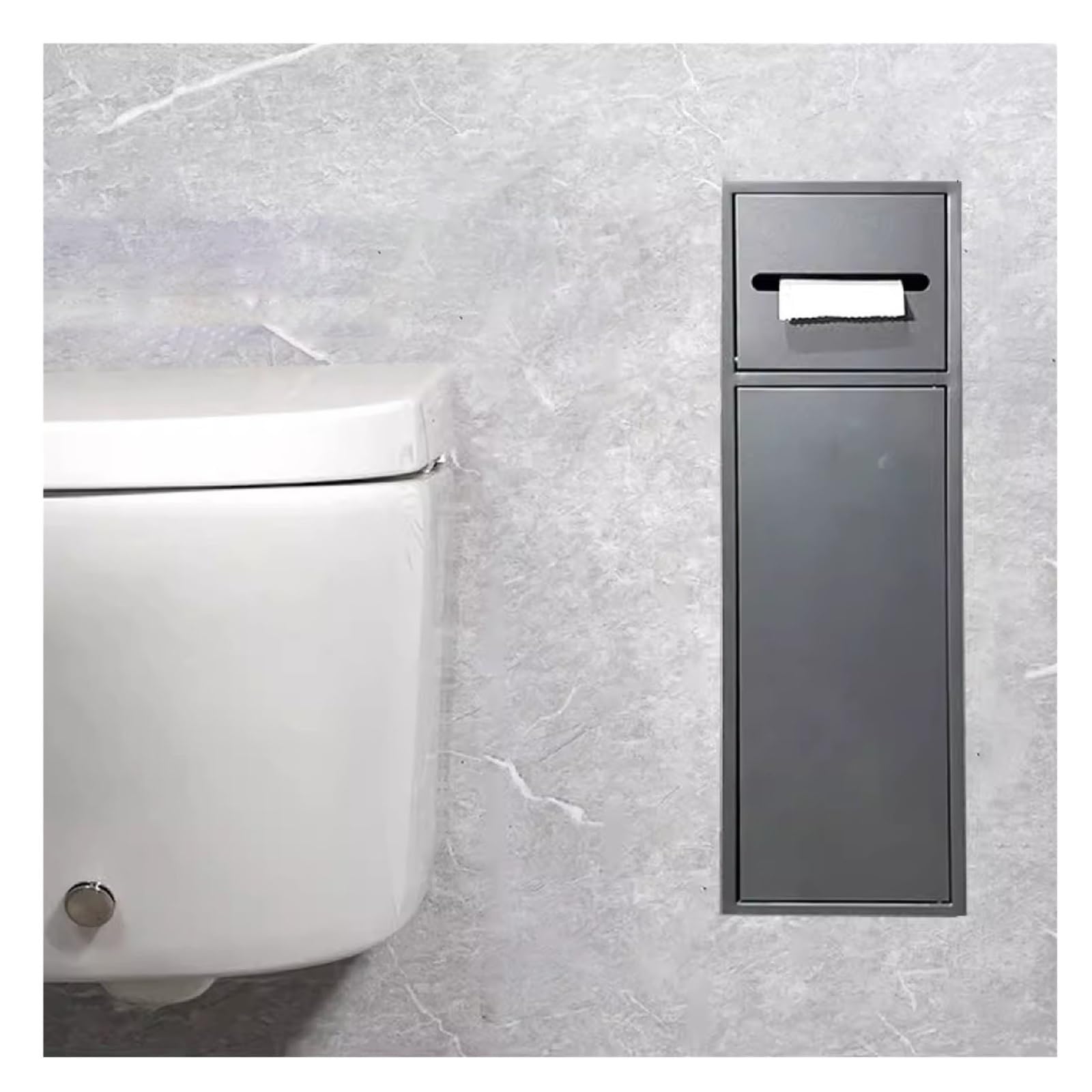 Niche de douche en acier inoxydable étagère murale encastrée pour maison moderne