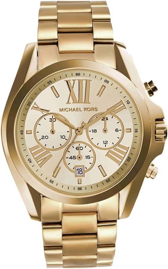 Michael Kors Analog Champagne Dial Women's Watch-MK5605