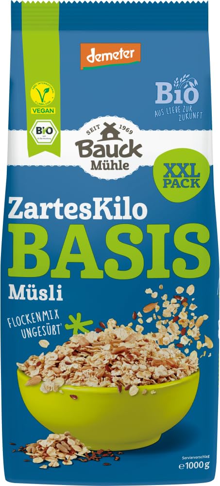 Basis Müsli Das zarte Kilo Demeter 12 x 1000 g