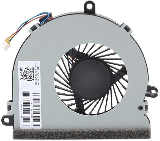 GGZone CPU Cooling Fan for HP 15-ay112cy 15-ay113cy 15-ay119tu 15-ay120tu 15-ay121nl 15-ay121tu 15-ay Series P/N:813946-001