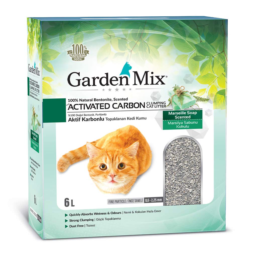 Gardenmix Bentonit Aktif Karbon Marsilya Sabunu 6 L