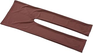 Qukaim Banda elástica Heatl para rizar, herramienta de peinado para reducir las puntas abiertas, color marrón, ideal para dormir, ligera y cómoda