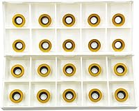 Vista 10 de 11 unids RPMT08T2MOE R4 insertos de fresado de carburo indexable cortador de cuchilla con 5/8 "/16 mm SRDPN1616H08 Carburo indexable Herramientas