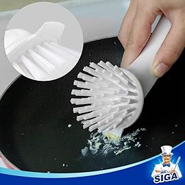 MR.SIGA Pot and Pan Cleaning Brush - Pack of 2