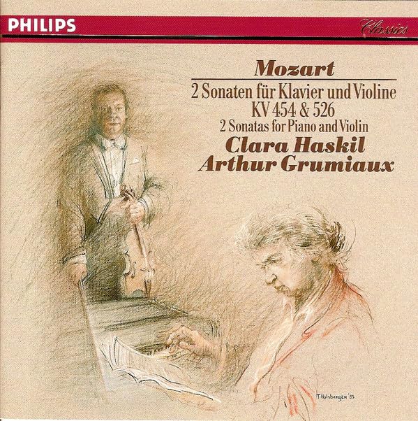 Violin Sonatas [Audio CD] Mozart; Haskil and Grumiaux