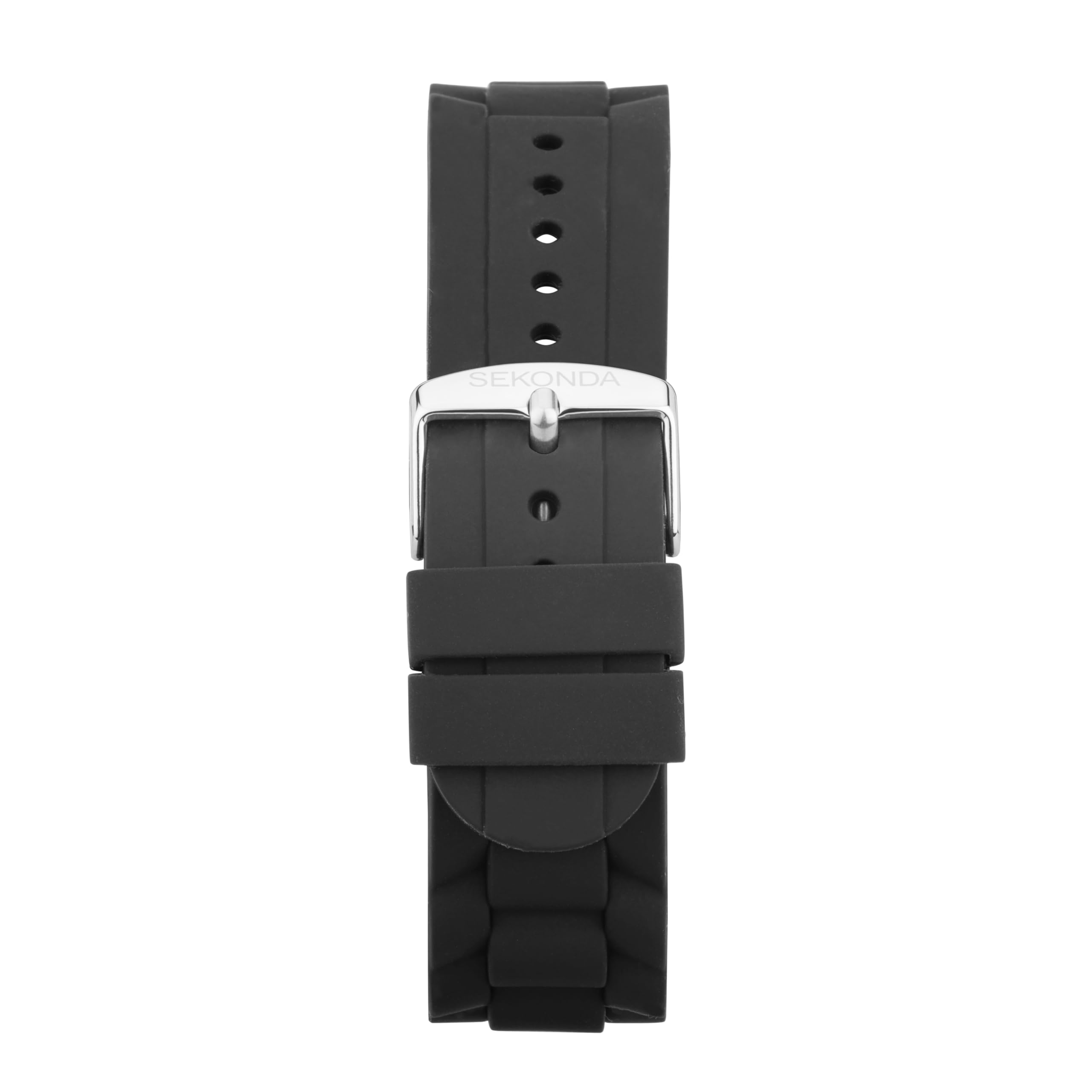 Sekonda Herren-Armbanduhr mit schwarzem Zifferblatt, Analog-Anzeige und schwarzem Armband