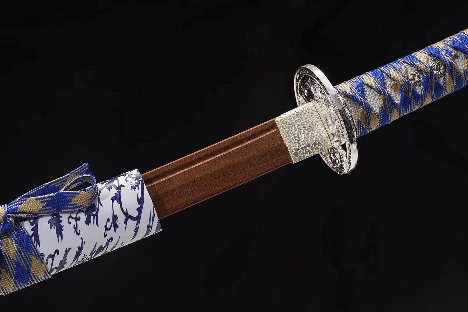 Espada de Madera Hecha a Mano con Vaina de 102 cm,Espada de Madera Natural,Espadas de Madera Maciza,bokken de Entrenamiento de Kendo para Cosplay,exhibición de decoración,Accesorios,Regalos