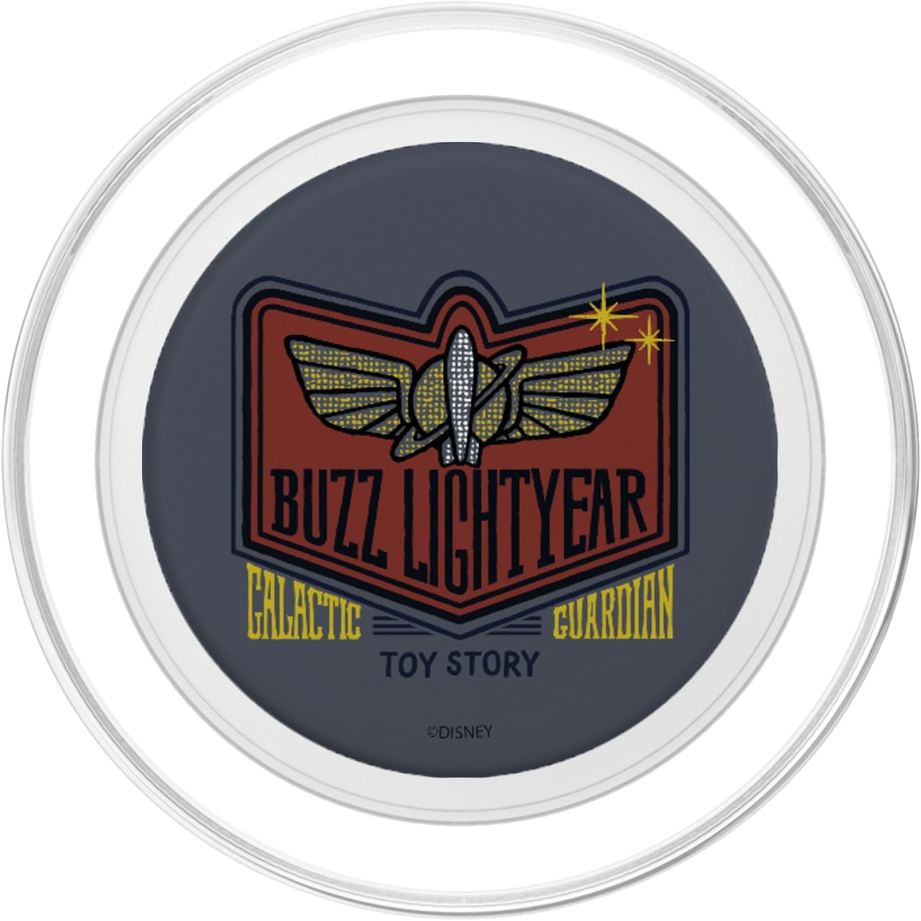 Disney Pixar Toy Story Buzz Lightyear Logo PopSockets MagSafe PopGrip for iPhone