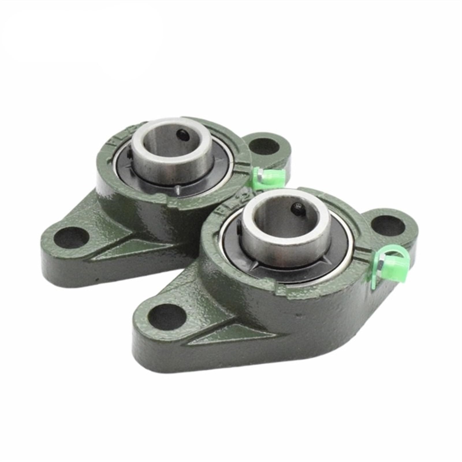 TSWASWUGP 1PCS UCFL204 204-12 UCFL205 Inch 205-14 205-15 UCFL206 206-17 206-18 Cast Iron Bearing Seat(UCFL204-12)