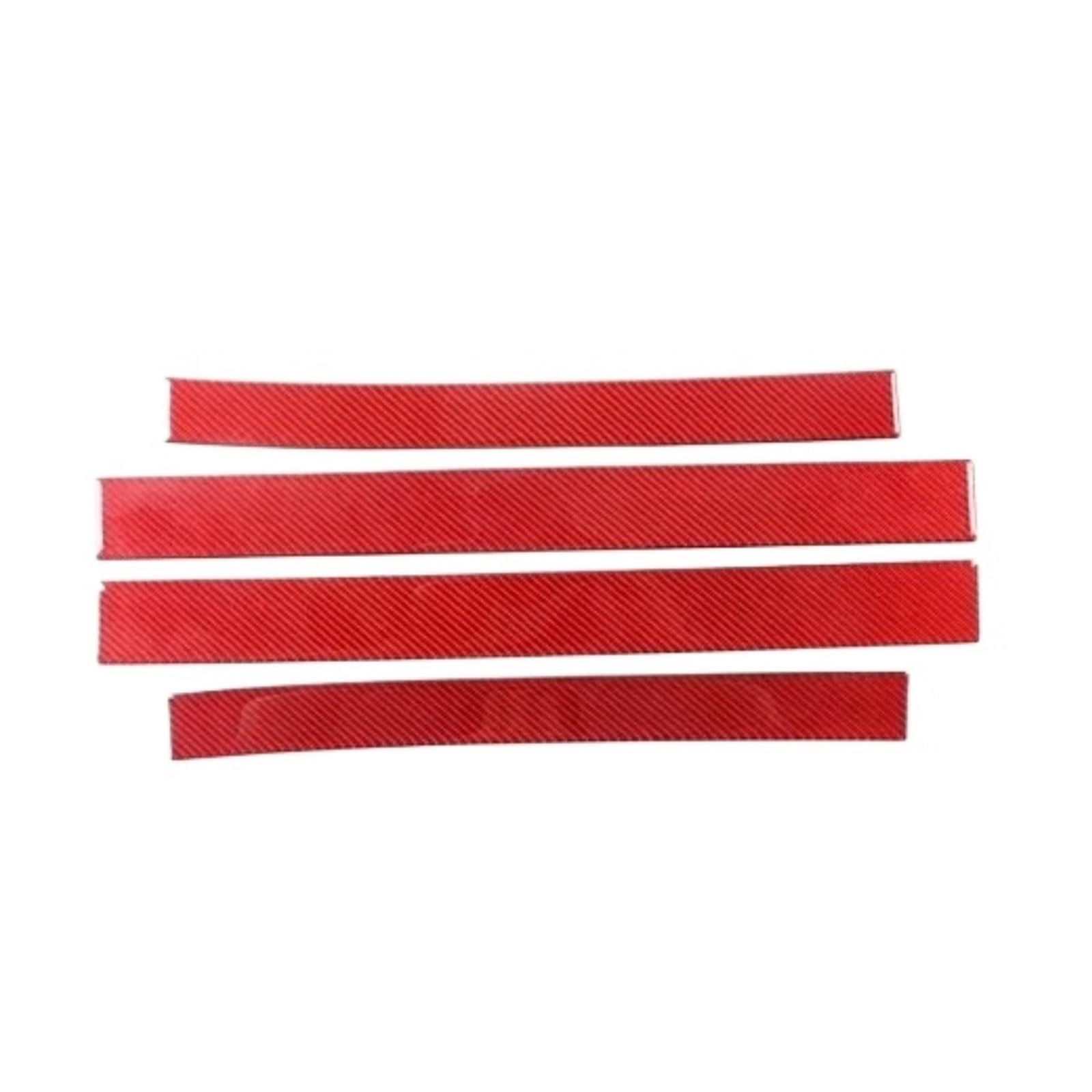 for BMW for X1 for U10 for U11 2023-2024 Soft Carbon Fiber Car Door Sill Threshold Stickers Interior Decorative Accessories Car Interior Accessories(Style 4)