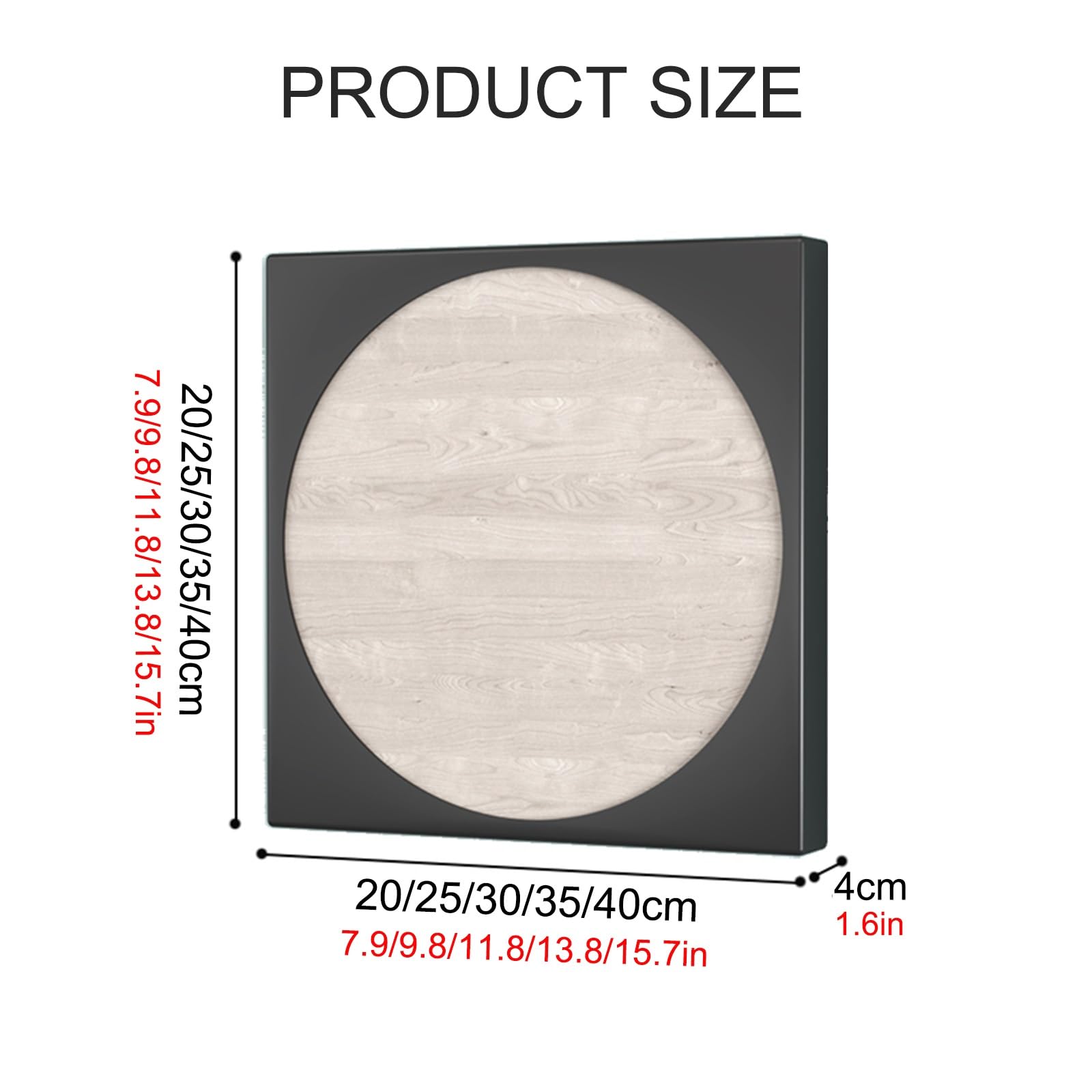 HXFAAFXH Metal Display Stand for Tiles,Wall Mounted Floor Tile Storage Rack,Square Material Display Shelf, Sample Plate Display Stand for Exhibition Halls(Black,30X30X4CM)