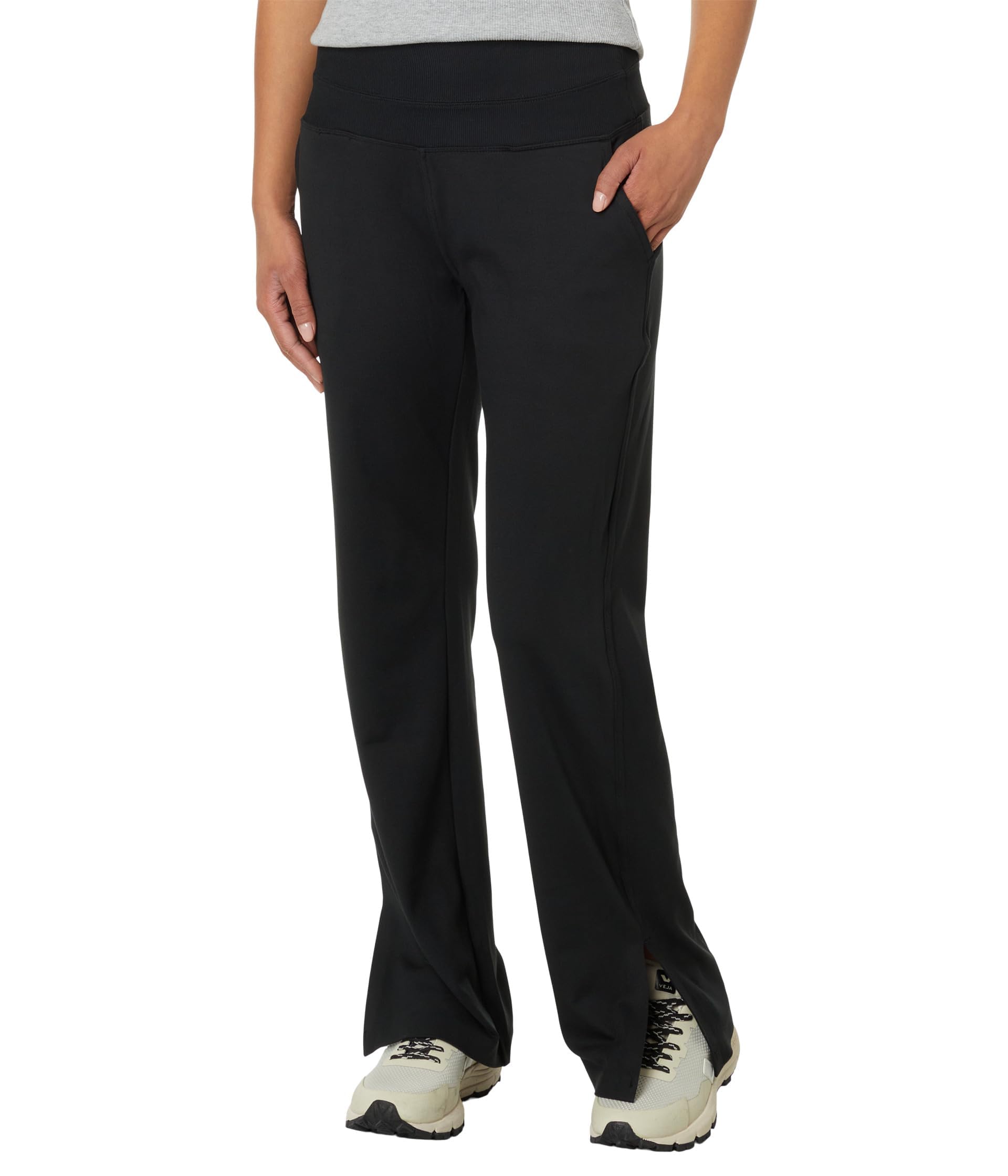 Jockey Women's Relaxed Fit High Waist Flare Leg Yoga Pants