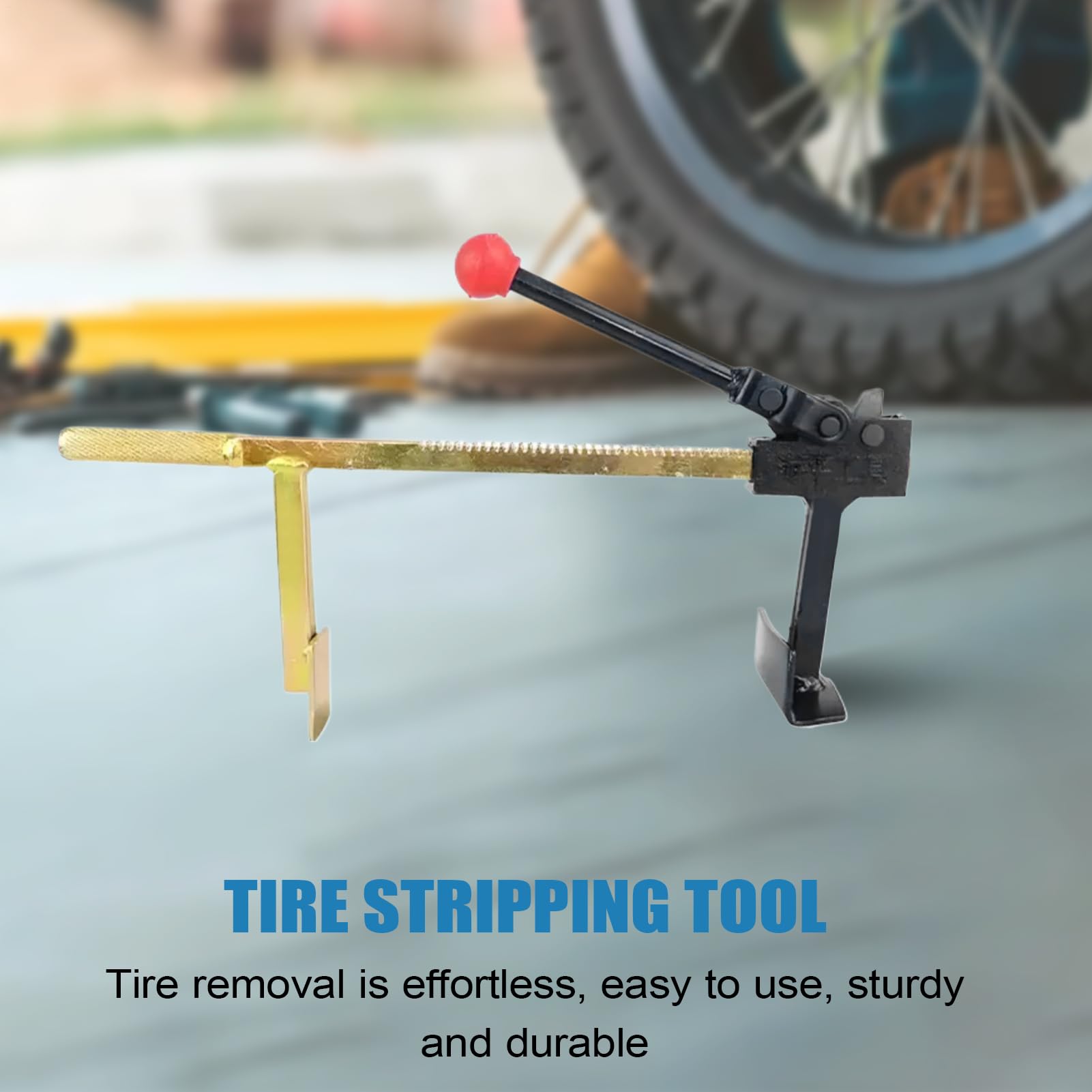Smontagomme ATV – Strumento di rimozione cambio pneumatici moto, strumenti manuali per bici, auto, camion, moto da cross, scooter automobilistici