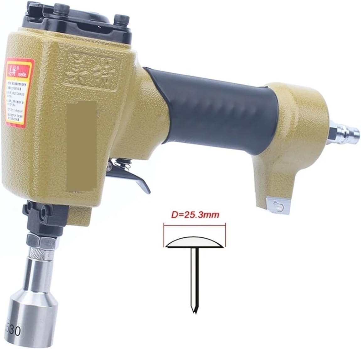 2530 Pneumatic Pin Gun Air Tool Sofa Furniture Making Push Pin Stapler