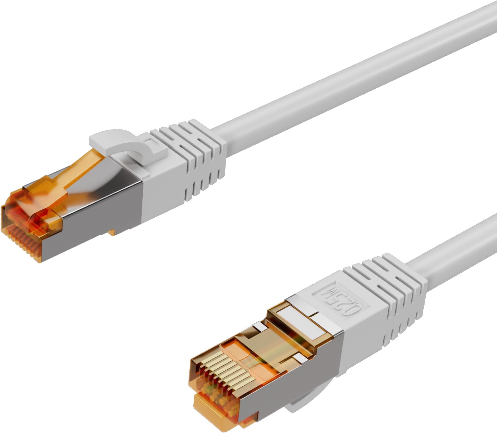 Flexline® -Patch cable cat. 6A S/FTP, highly flexible, PIMF, 500 MHz, 20.00 m