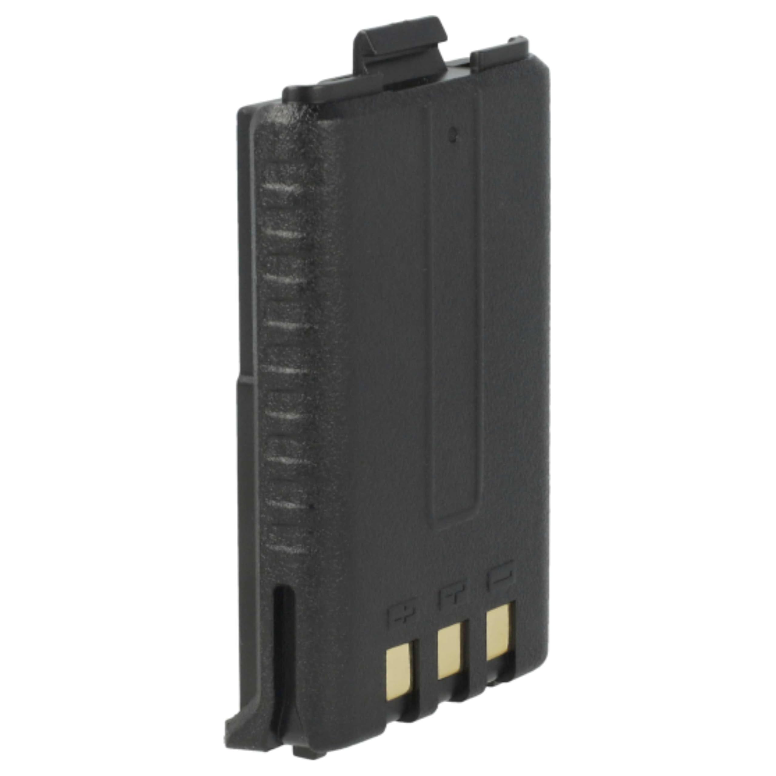 vhbw 2X Batterie Compatible avec Baofeng UV-5R, BF-F8, UV-5RA, UV-5RE, BF-F9 Radio Talkie-walkie (1800mAh, 7,4V, Li-ION)