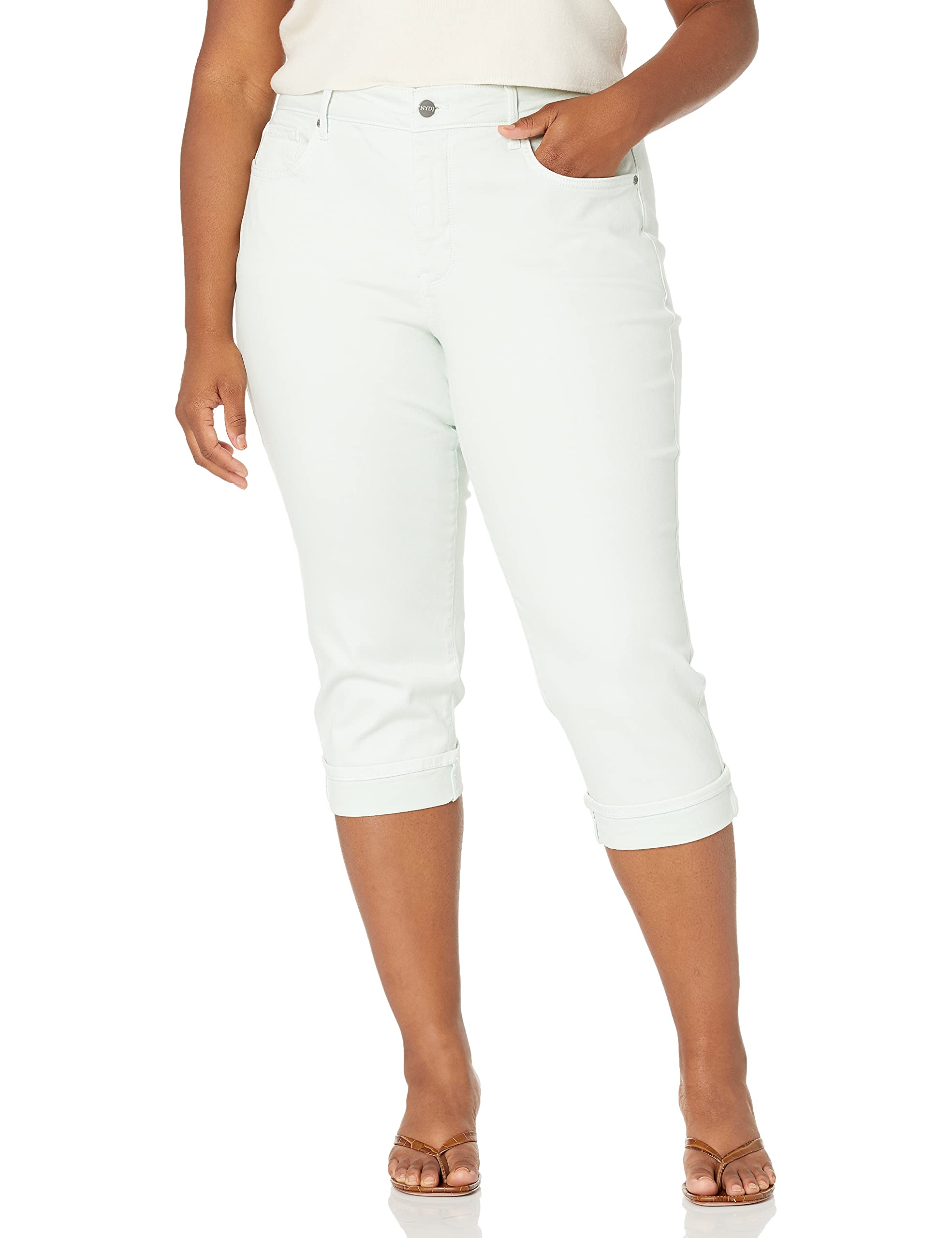 NYDJ Women's Plus Size Marilyn St