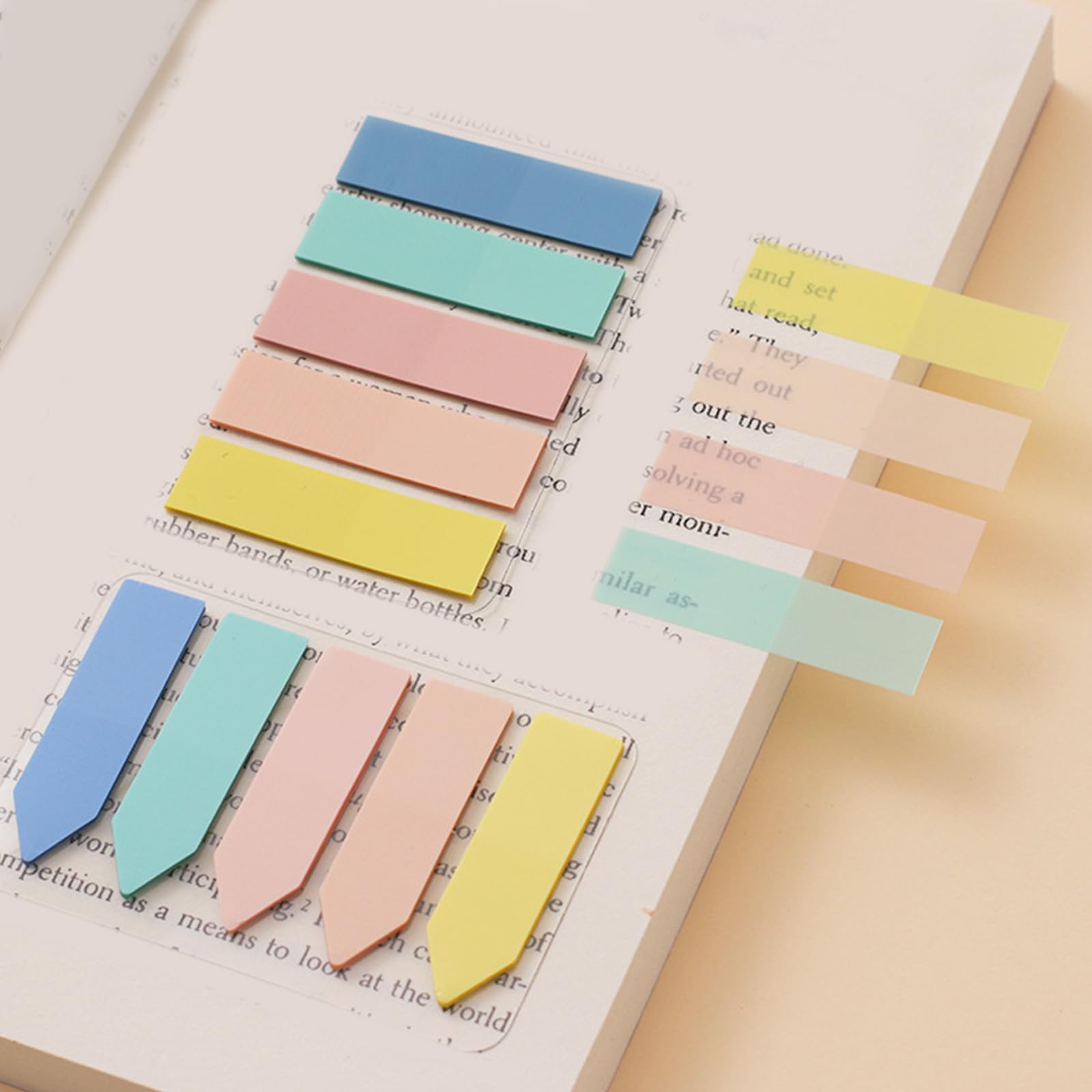 Amazon.co.jp: 半透明のスティッキータブスティッキーノート