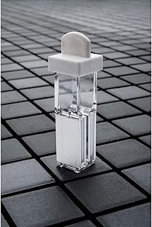 Electroporation Aluminum Plate Cuvettes 1 mm (50 per Unit) â€“ High Voltage Generator Polished Aluminum Electrodes â€“ Sterile & Individually Wrapped Science Lab Supplies - Square Cap Cross Section