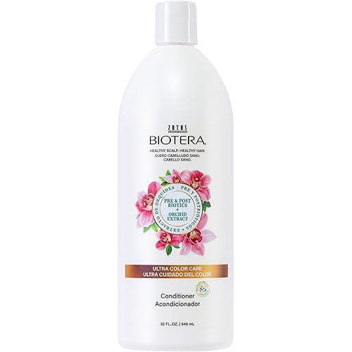 BIOTERA Ultra Color Care Shampoo/Conditioner | Prolongs Vivid Color-Treated Hair | Microbiome Friendly | Vegan & Cruelty Free | Paraben & Sulfate Free | Color-Safe