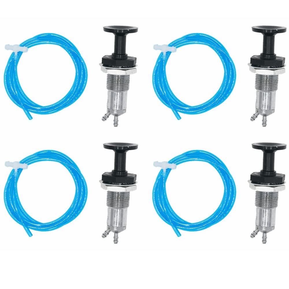 Kit de reparación de carburador, kit de bomba de émbolo de cebador de combustible, moto acuática/ATV para accesorios de coche (4 juegos)