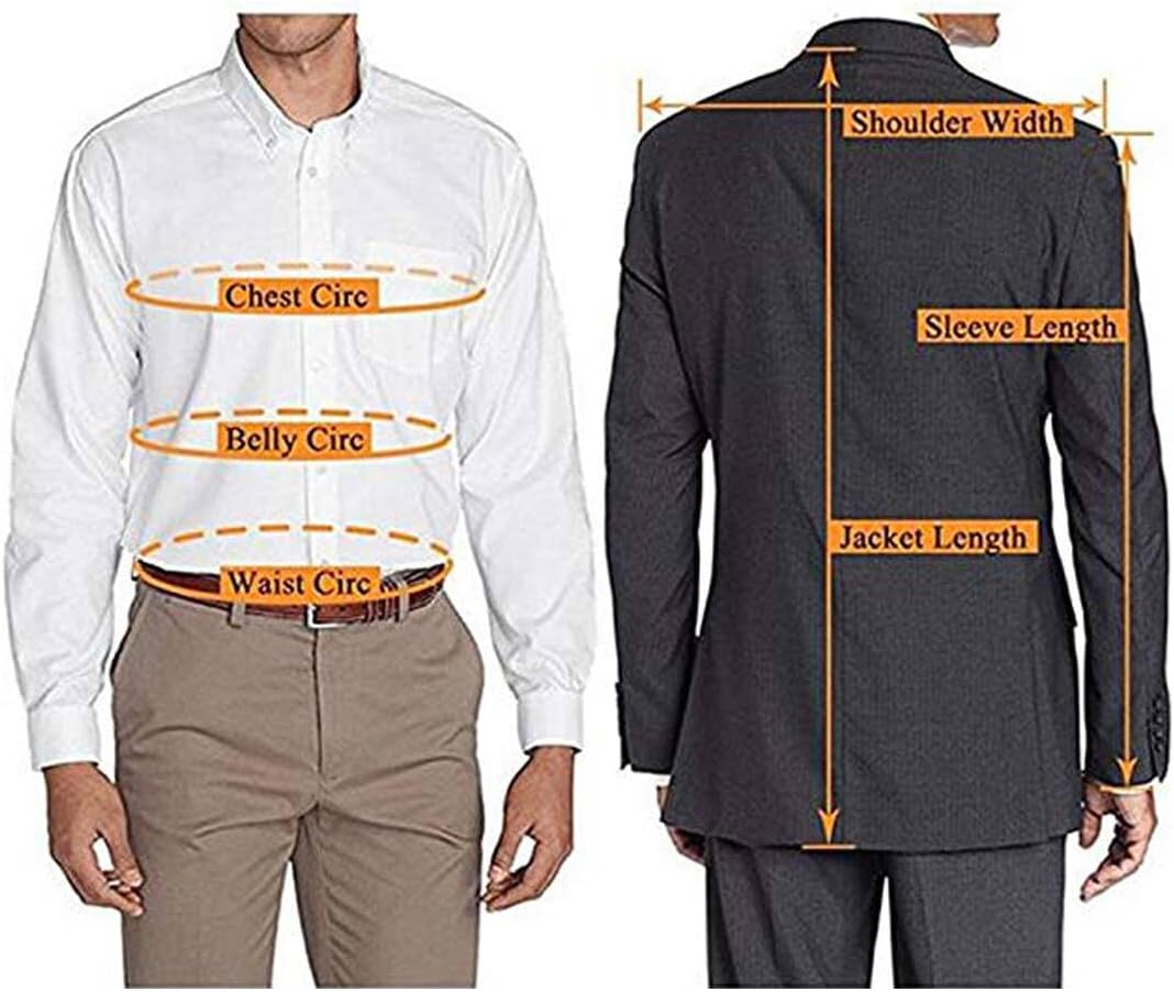 Men's Measurement Guide for Coat Sizing