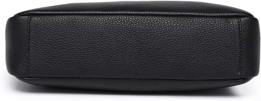 Shoulder Bag for Women Versatile Black with Zipper Closure Simple and Elegant Design - Image 8