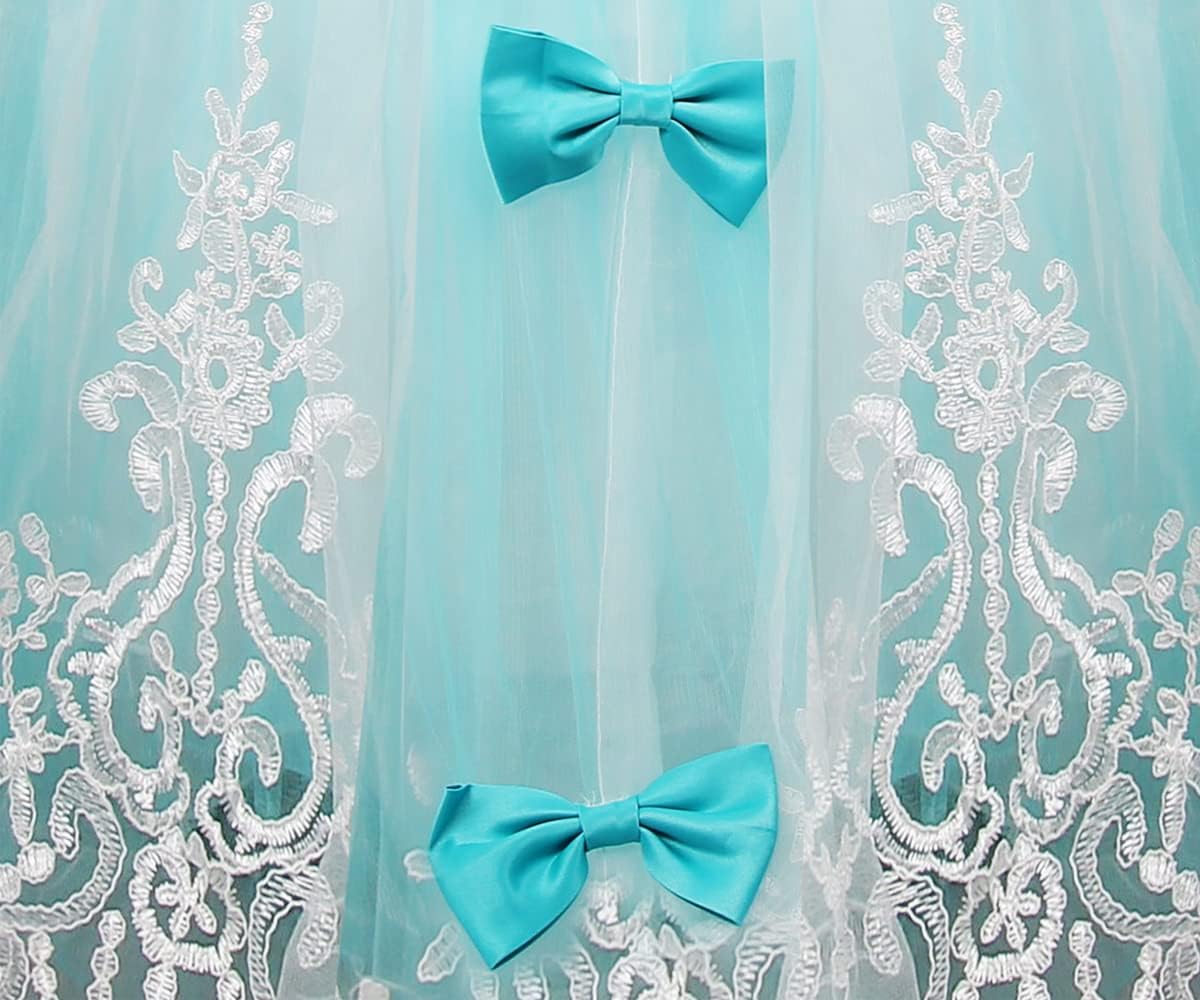 TTYAOVO Girls Embroidery Princess Dress Wedding Birthday Party Long Tail Prom Gowns - Image 4