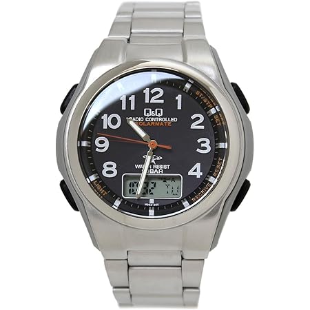 Amazon シチズン Citizen Q Q 腕時計 10気圧防水ソーラー電波時計 Md02 5 メンズ 並行輸入品 メンズ腕時計 腕時計 通販