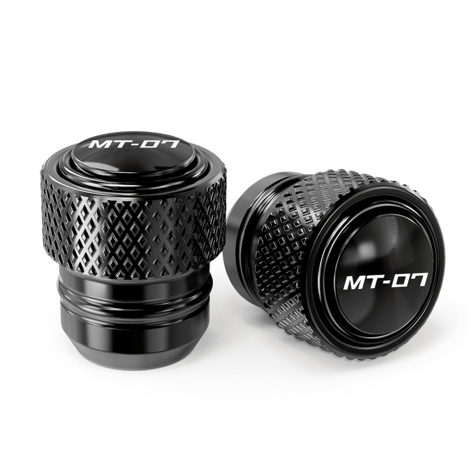Tapas de válvula neumático aluminio contra óxido en Yamaha MT07 2005-2024 7