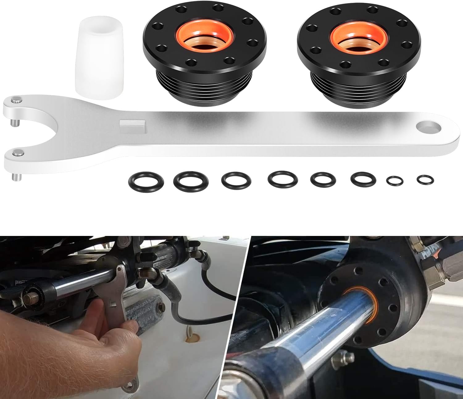 HS5157 Front Mount Hydraulic Steering Cylinder Seal Kit