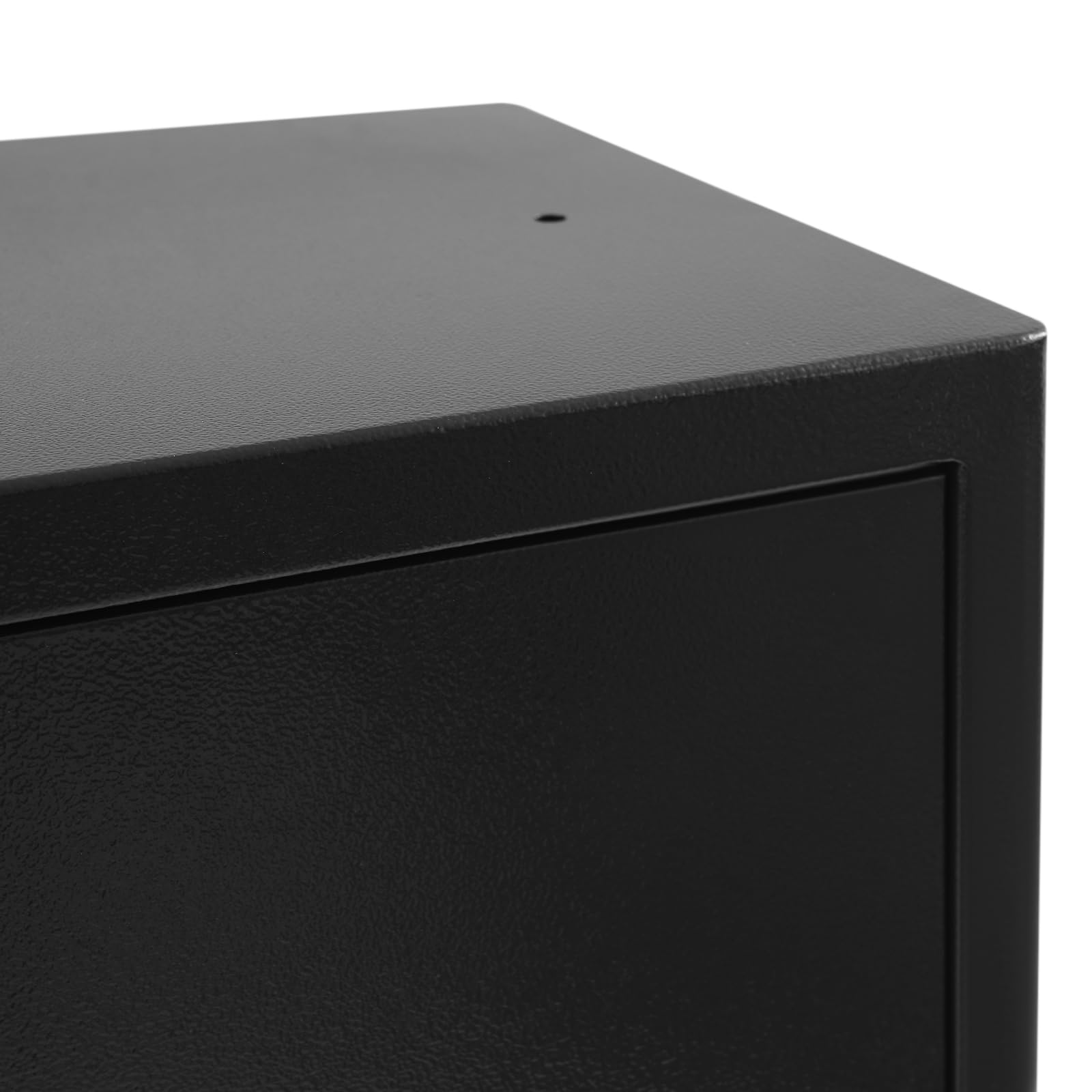 Armadio di sicurezza professionale da 60 l, ad alta sicurezza, in acciaio, con 3 bulloni di bloccaggio e montaggio a parete, per documenti, gioielli, contanti, 62,5 x 37 x 31 cm