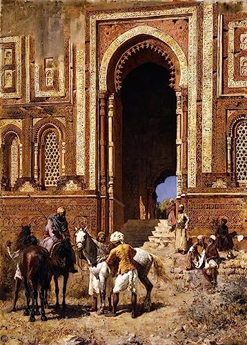Affiche Toile l'Alah-ou-din d'Edwin Lord Weeks Impression Haute Définition