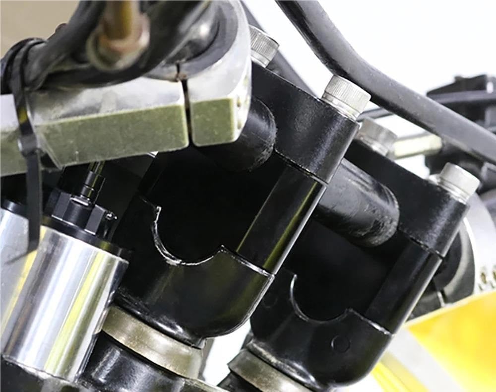 の乗客用グラブハンドル に適合する 7/8 インチ ハンドルバー ライザー ファット バー ライザー に適合する 全バイク ダートバ