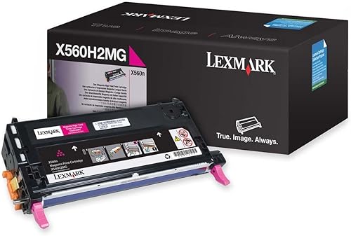 Lexmark Cartucho de tóner magenta de alto rendimiento X560H2MG
