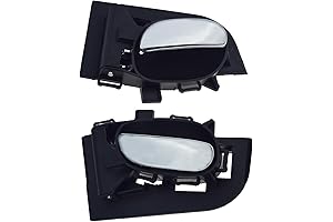 Durable and Stylish Peugeot 206 Interior Door Handles in Chrome and Black